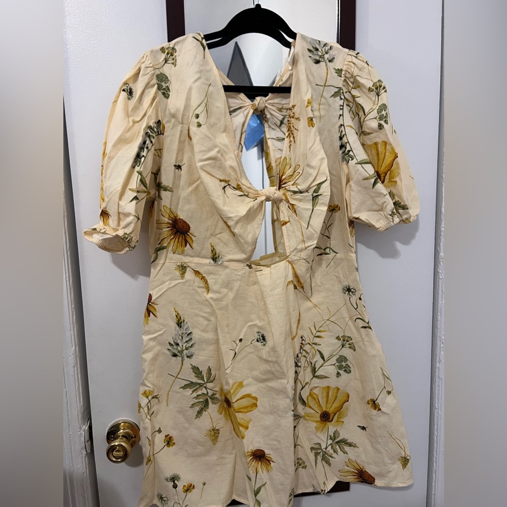 Floral romper size XL